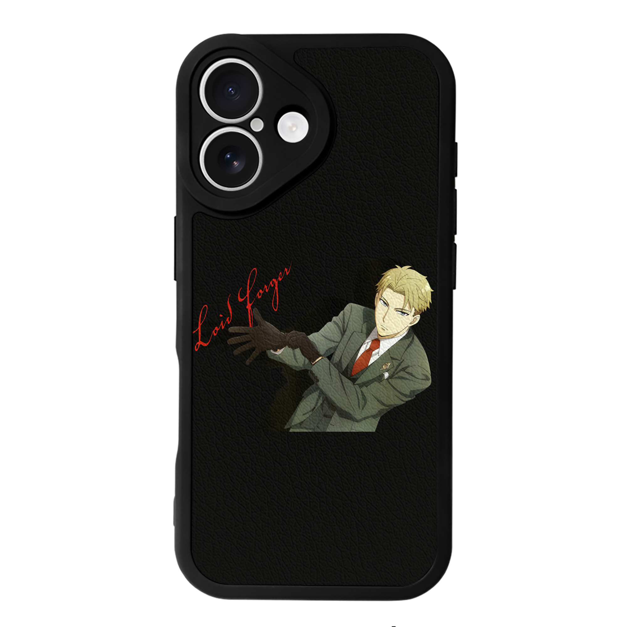 （画像用） SPY×FAMILY间谍家家酒 【iPhone 16シリーズ対応】シリコンスマホケース（レザー調） 材質：シリコン
